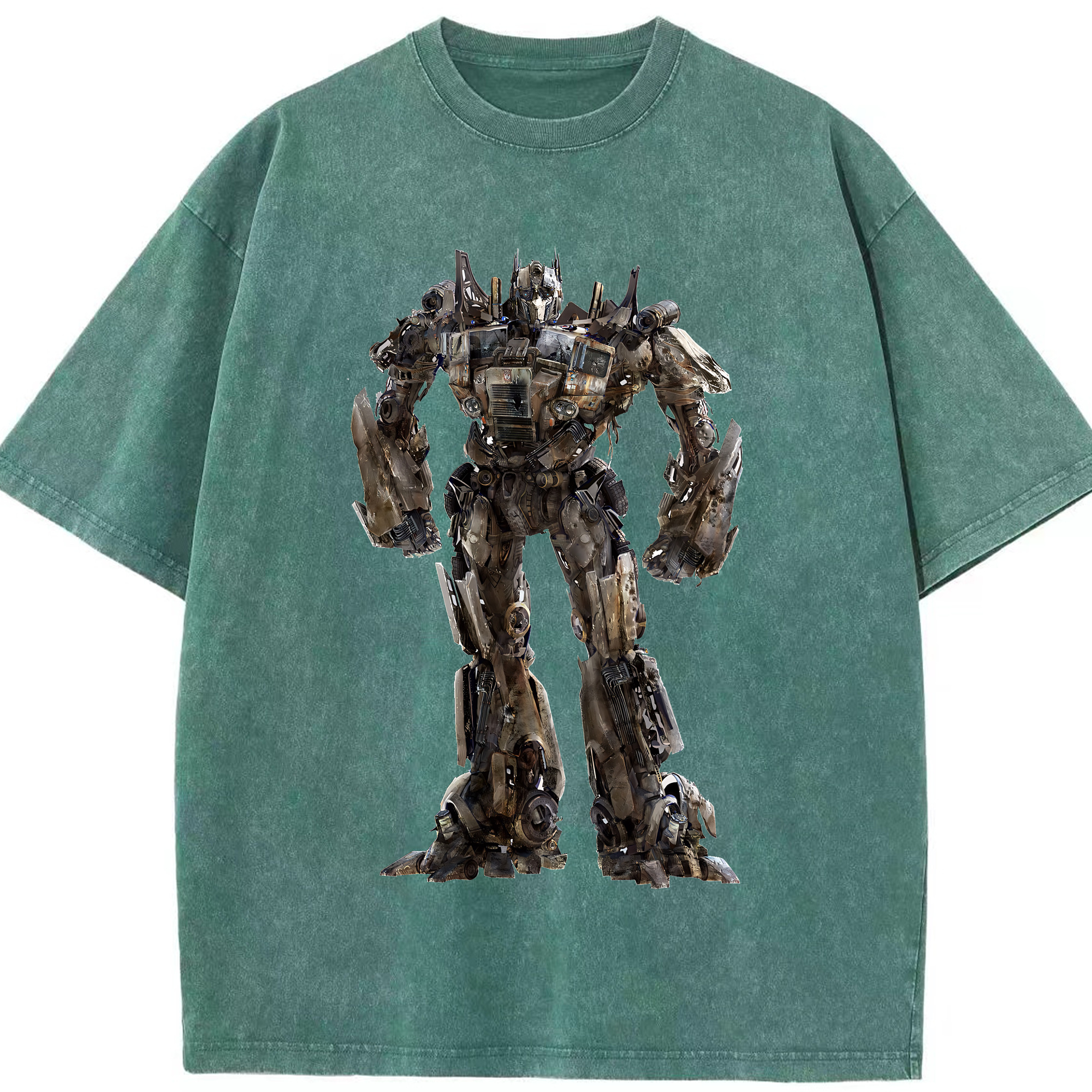 （画像用） Transformers トランスフォーマー 綿100% ヴィンテージ風 半袖Tシャツ（フロントプリント）